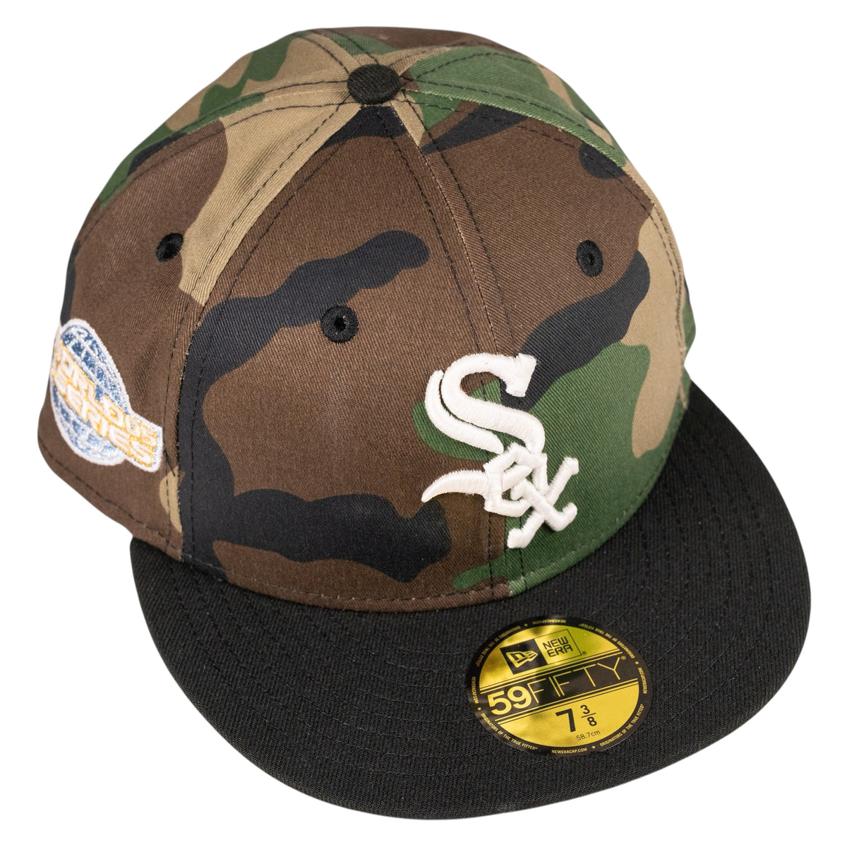 Chicago White Sox 2005 World Series Combat Camo Collection Fitted Hat
