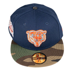 Chicago Bears NFL Draft 2000 Combat-Camo Collection Fitted Hat