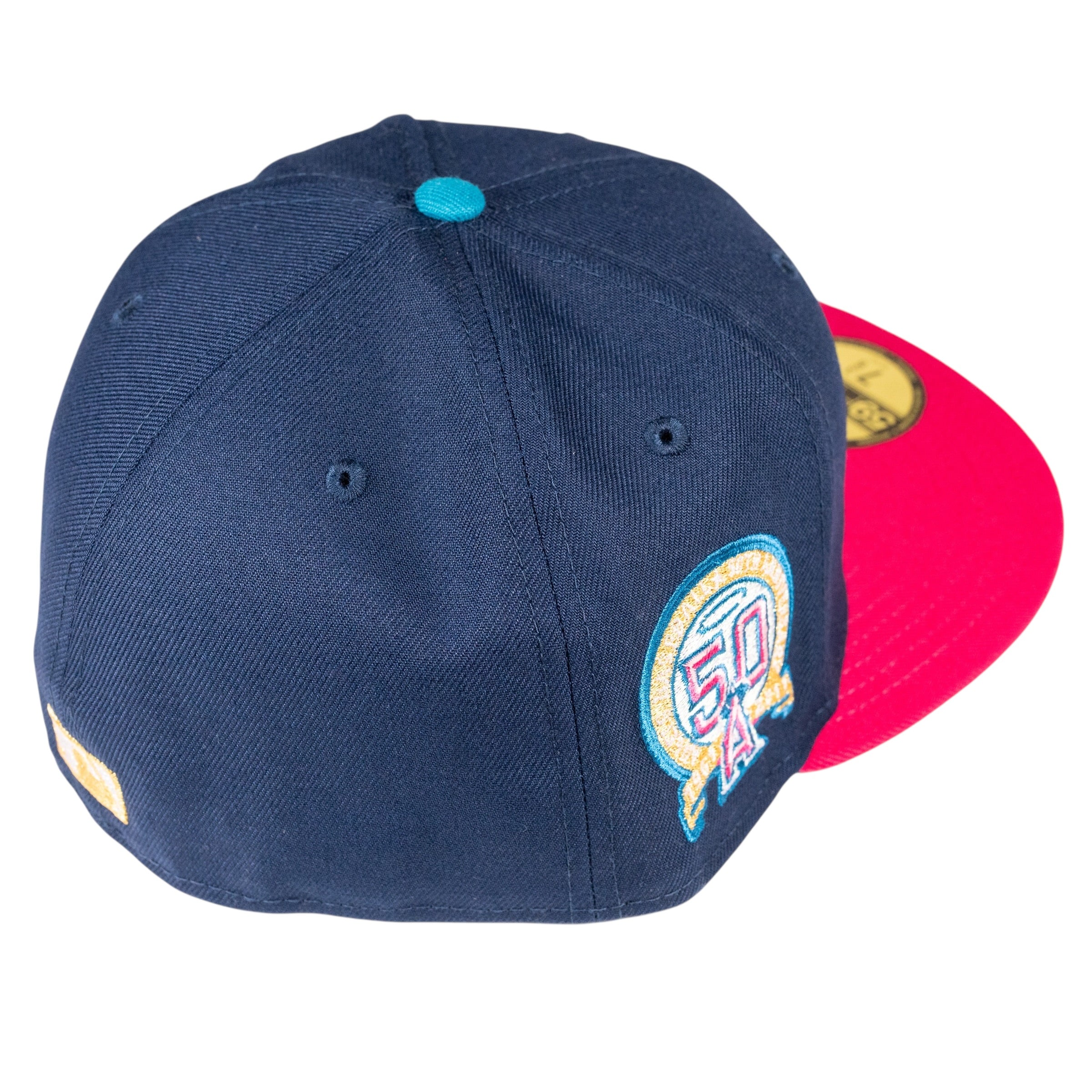 Anaheim Angels 50th Anniversary Lifestyle Collection Fitted Hat