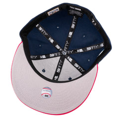 Anaheim Angels 50th Anniversary Lifestyle Collection Fitted Hat