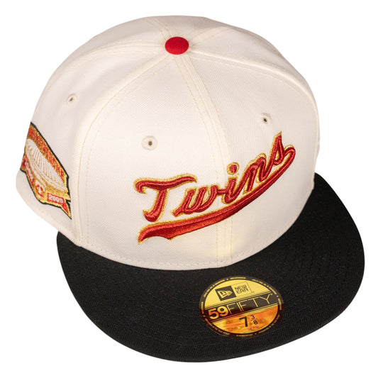 Minnesota Twins HHH Metrodome Fitted Hat