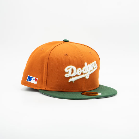 LOS ANGELES DODGERS BONFIRE COLLECTION NEW ERA FITTED HAT