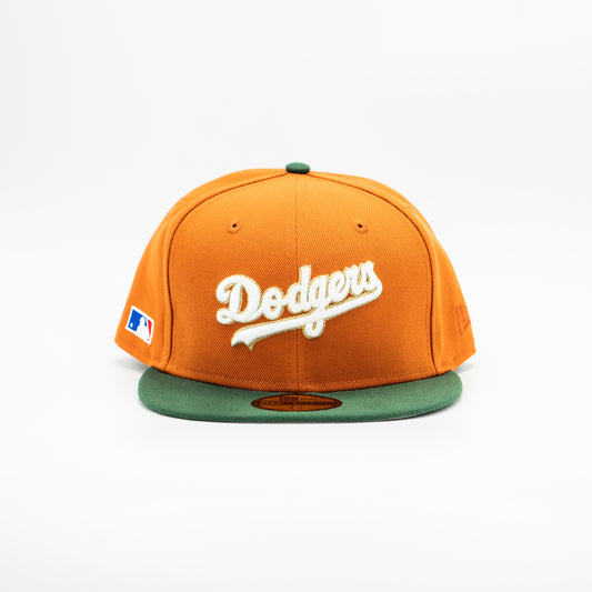 LOS ANGELES DODGERS BONFIRE COLLECTION NEW ERA FITTED HAT