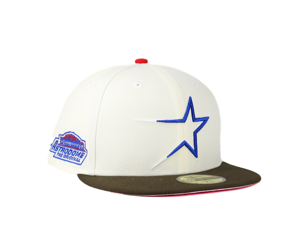 HOUSTON ASTRO ASTRODOME ASTRO BLAZE COLLECTION NEW ERA FITTED HAT ...