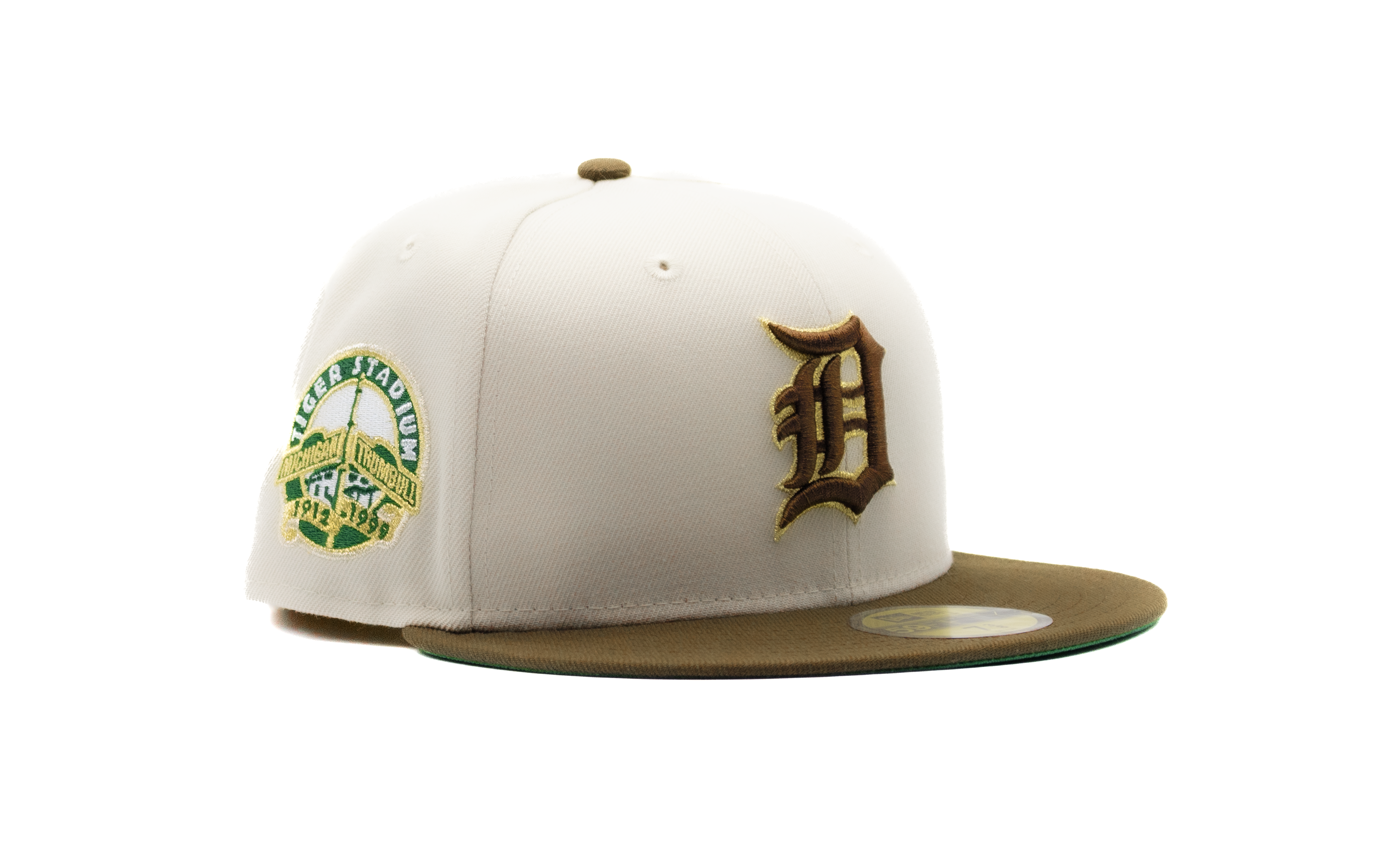 New Era Detroit Tigers Tiger Stadium Stone Two Tone Edition 59Fifty Fitted  Hat, FITTED HATS, CAPS