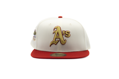 OAKLAND A'S 1989 WORLD SERIES BATTLE OF THE BAY UNPLUGGED COLLECTION NEW ERA FITTED HAT