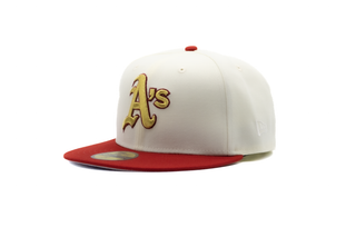 OAKLAND A'S 1989 WORLD SERIES BATTLE OF THE BAY UNPLUGGED COLLECTION NEW ERA FITTED HAT