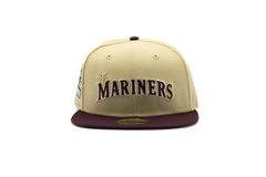 SEATTLE MARINERS 30TH ANNIVERSARY UNPLUGGED COLLECTION NEW ERA FITTED HAT