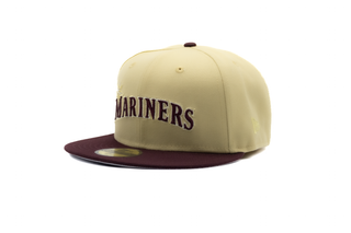 SEATTLE MARINERS 30TH ANNIVERSARY UNPLUGGED COLLECTION NEW ERA FITTED HAT