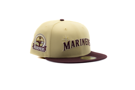 SEATTLE MARINERS 30TH ANNIVERSARY UNPLUGGED COLLECTION NEW ERA FITTED HAT