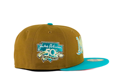 FLORIDA MARLINS JACKIE ROBINSON 50TH ANNIVERSARY SUMMER SELECT 59FIFTY NEW ERA FITTED HAT