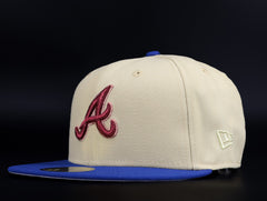 ATLANTA BRAVES 1999 WORLD SERIES GOLDEN ERA COLLECTION FITTED HAT