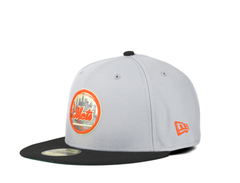 NEW YORK METS SHEA STADIUM FLOCK COLLECTION NEW ERA FITTED HAT