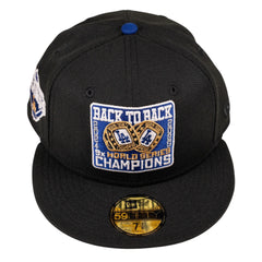 Los Angeles Dodgers Back To Back World Series Champion Fitted Hat