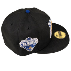 Los Angeles Dodgers Back To Back World Series Champion Fitted Hat