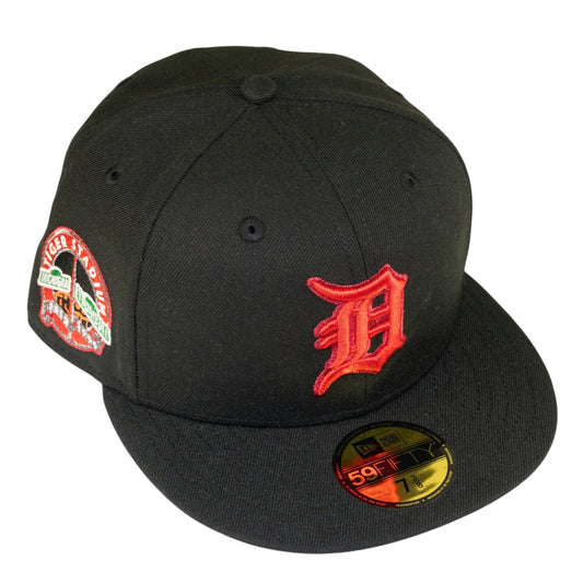 Detroit Tigers Tiger Stadium Nightmare On 606.St Fitted Hat