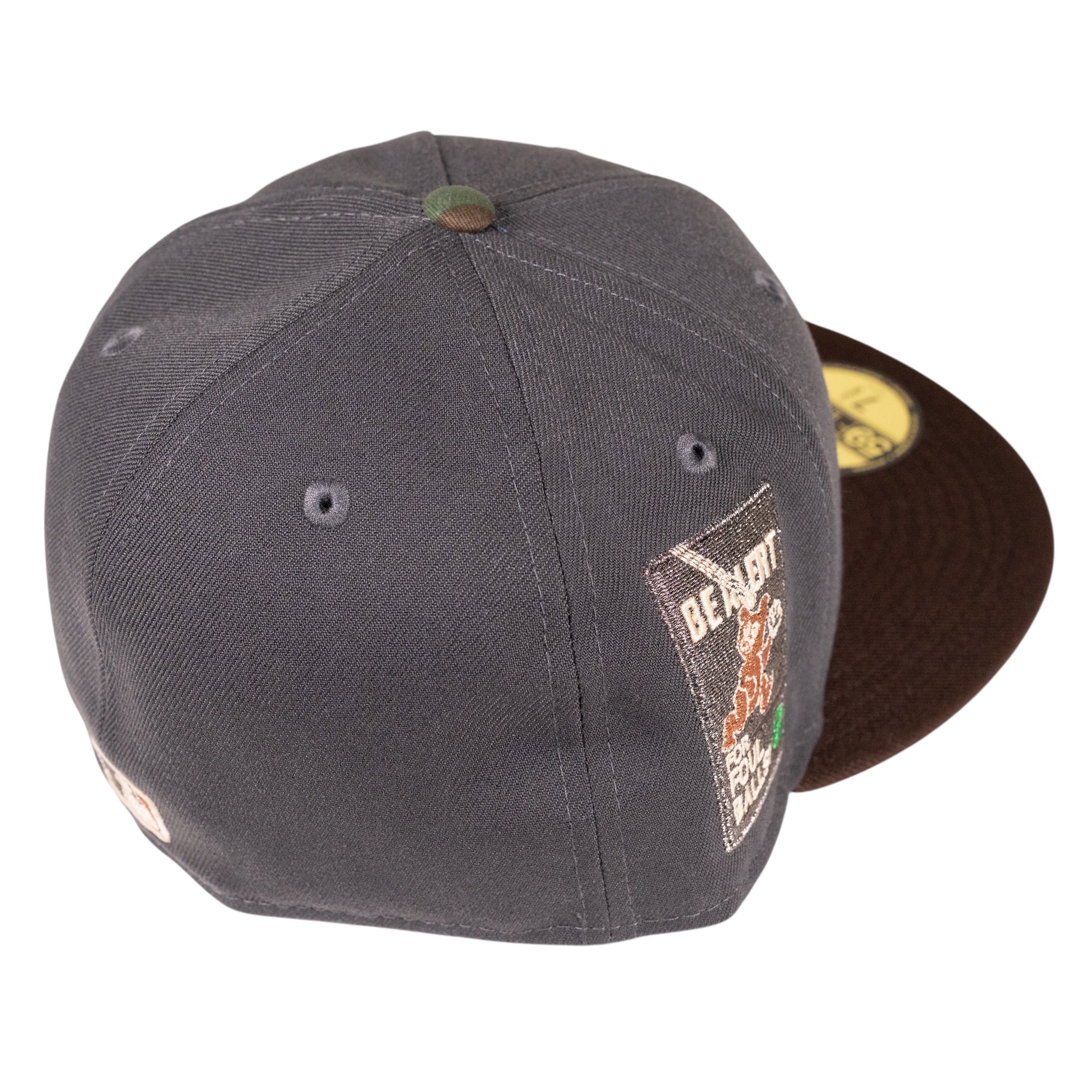 Chicago Cubs Foul Ball Earth Tone Fitted Hat