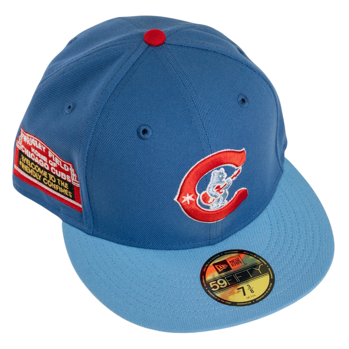 Chicago Cubs Wrigley Field Collection Fitted Hat