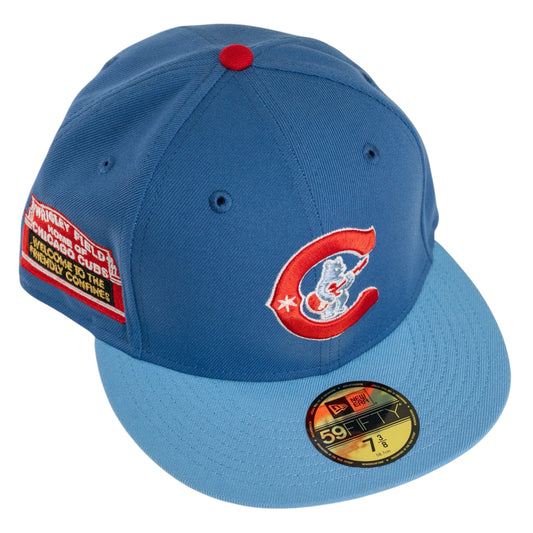 Chicago Cubs Wrigley Field Collection Fitted Hat