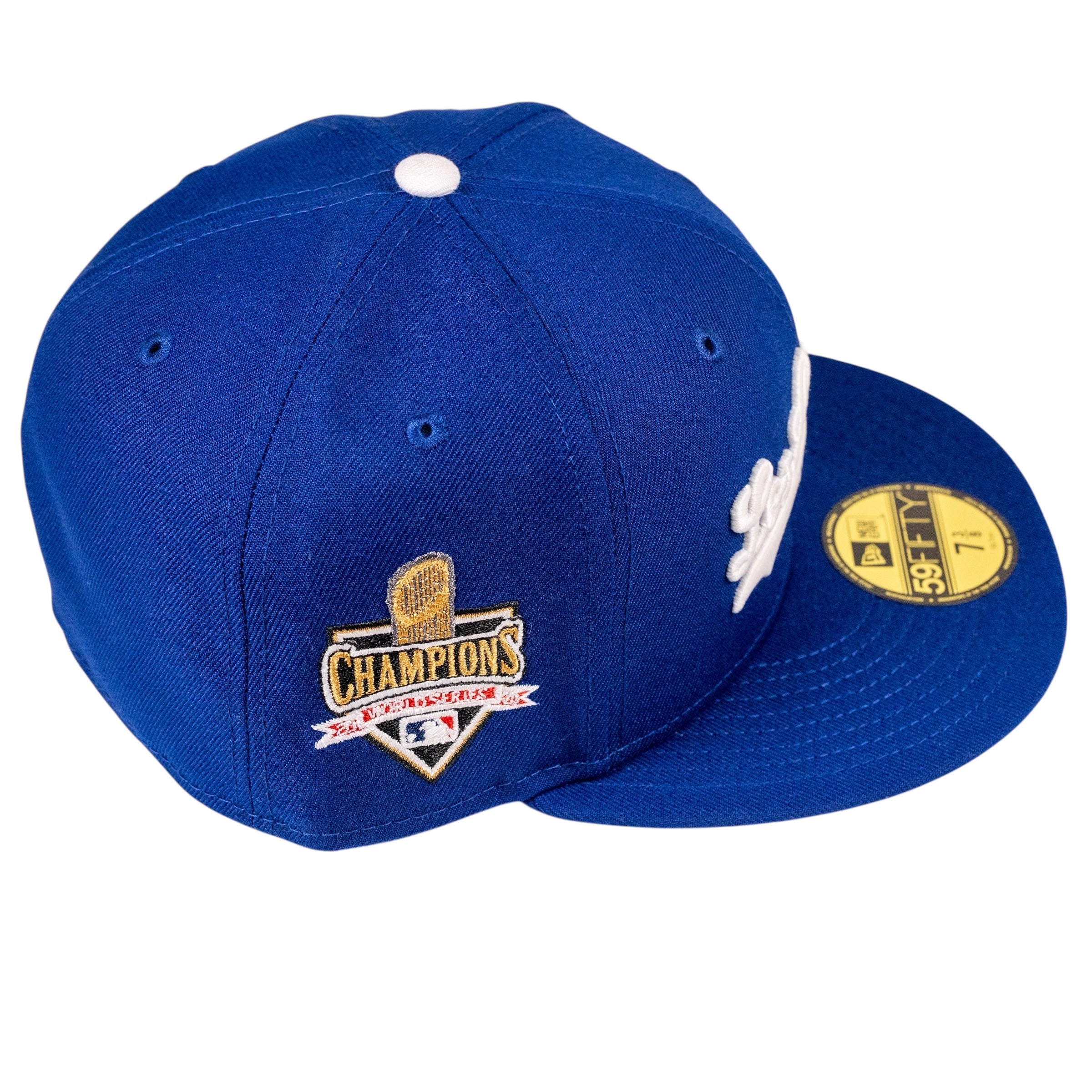 Los Angeles Dodgers 2025 World Series Champions On Line Exclusive Fitted Hat