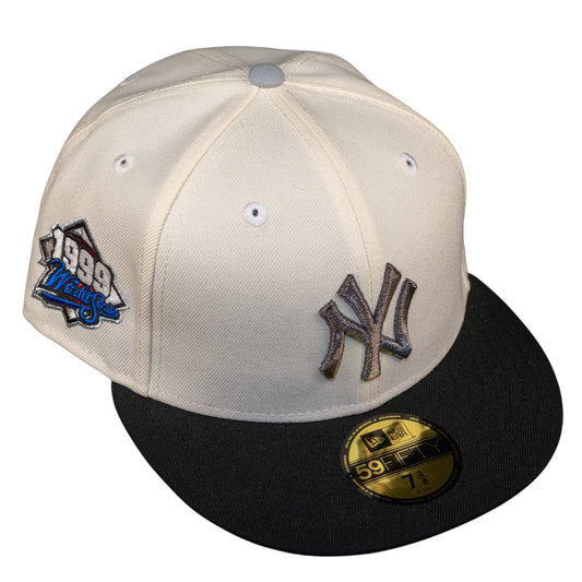 New York Yankees 1999 World Series Nightmare On 606.St Fitted Hat