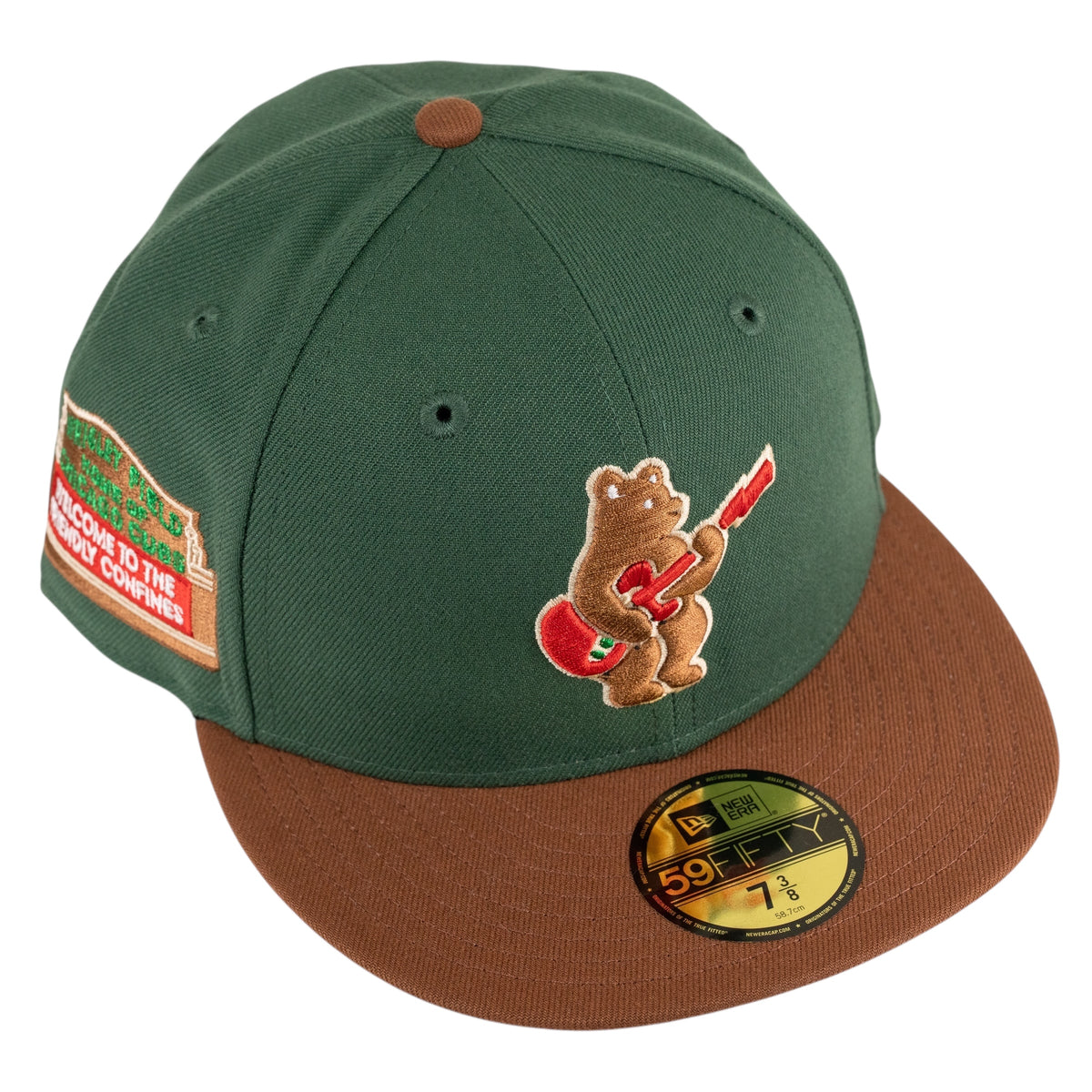 Chicago Cubs Wrigley Field Feliz Navidad Collection Fitted Hat