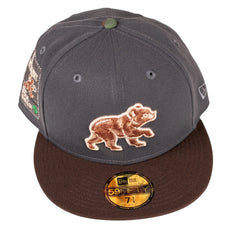 Chicago Cubs Foul Ball Earth Tone Fitted Hat