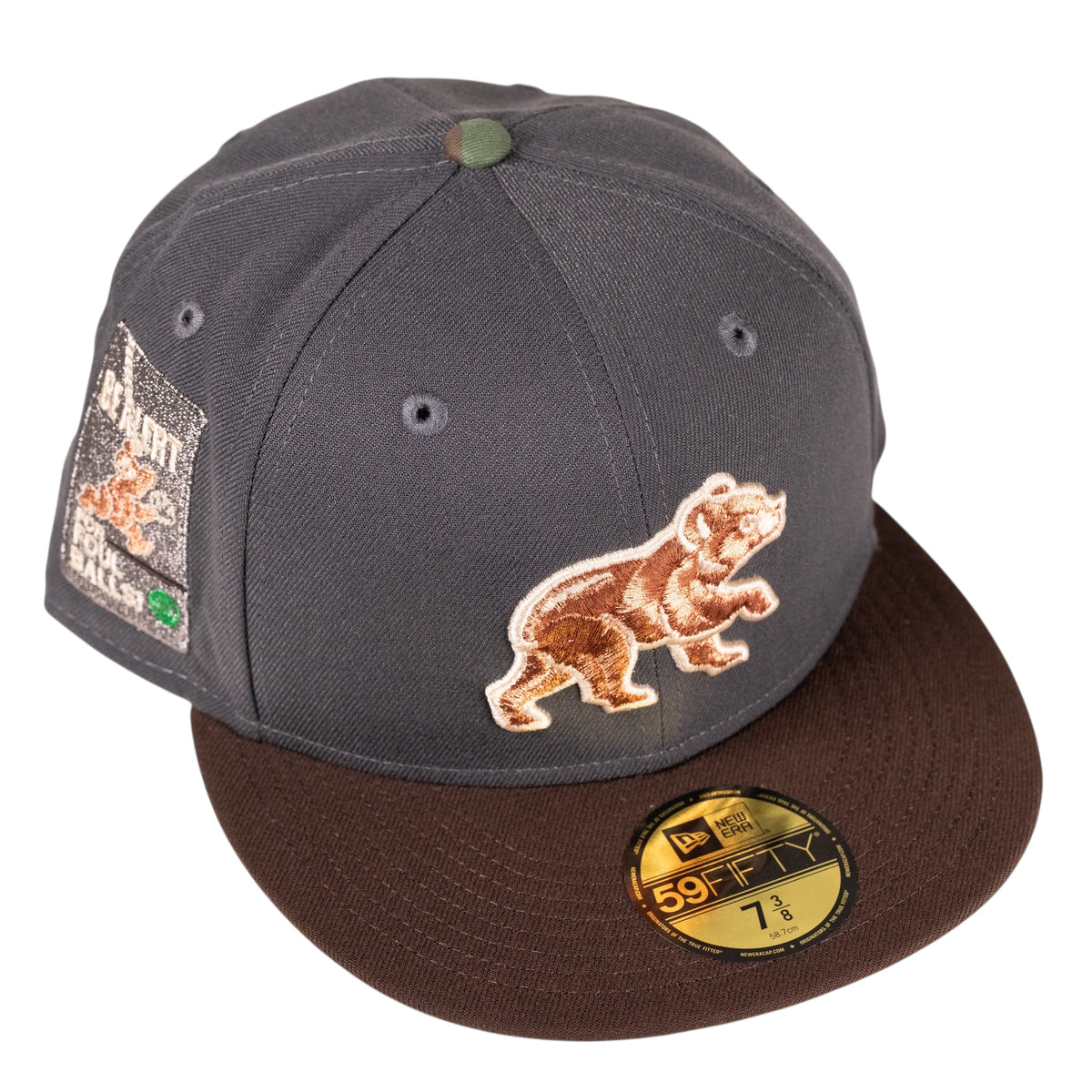 Chicago Cubs Foul Ball Earth Tone Fitted Hat