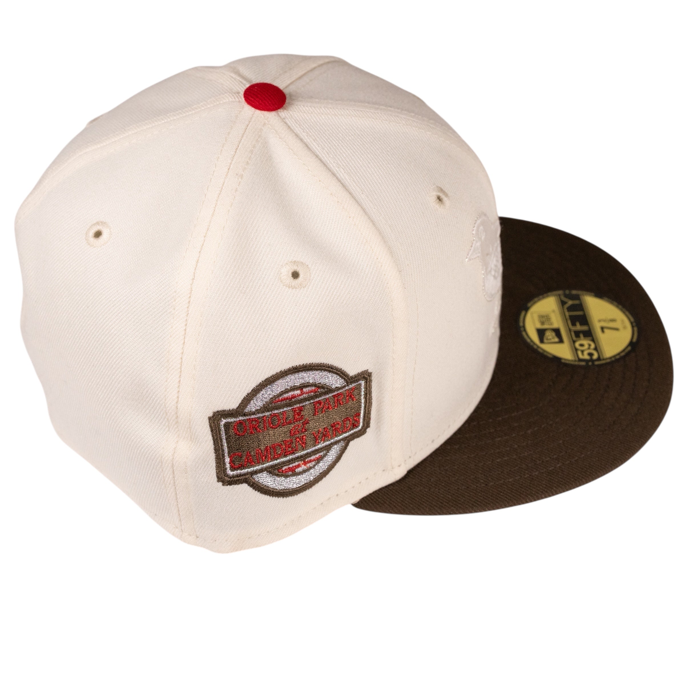 Baltimore Orioles 20th Anniversary Oriole Park Earth Tone Fitted Hat