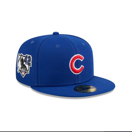 Chicago Cubs  2026 Jackie Robinson Day Side Patch New Era Fitted Hat