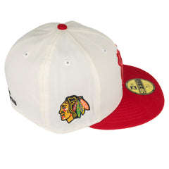 Chicago Blackhawks Indian Head New Era Fitted Hat