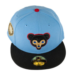 Chicago Cubs Wrigley Field 1969 Night Of Champions Fitted Hat