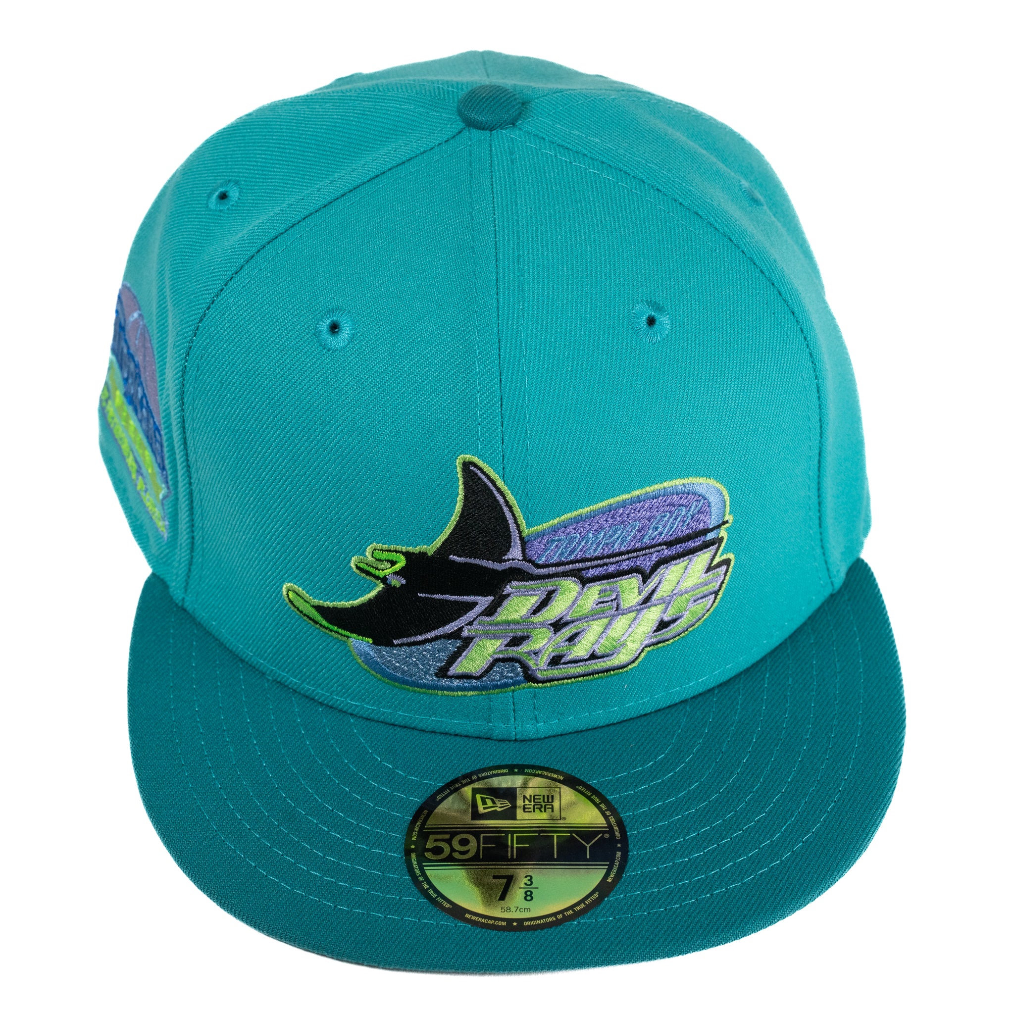 Tampa Bay Rays Tropicana Field Northern Lights Fitted Hat