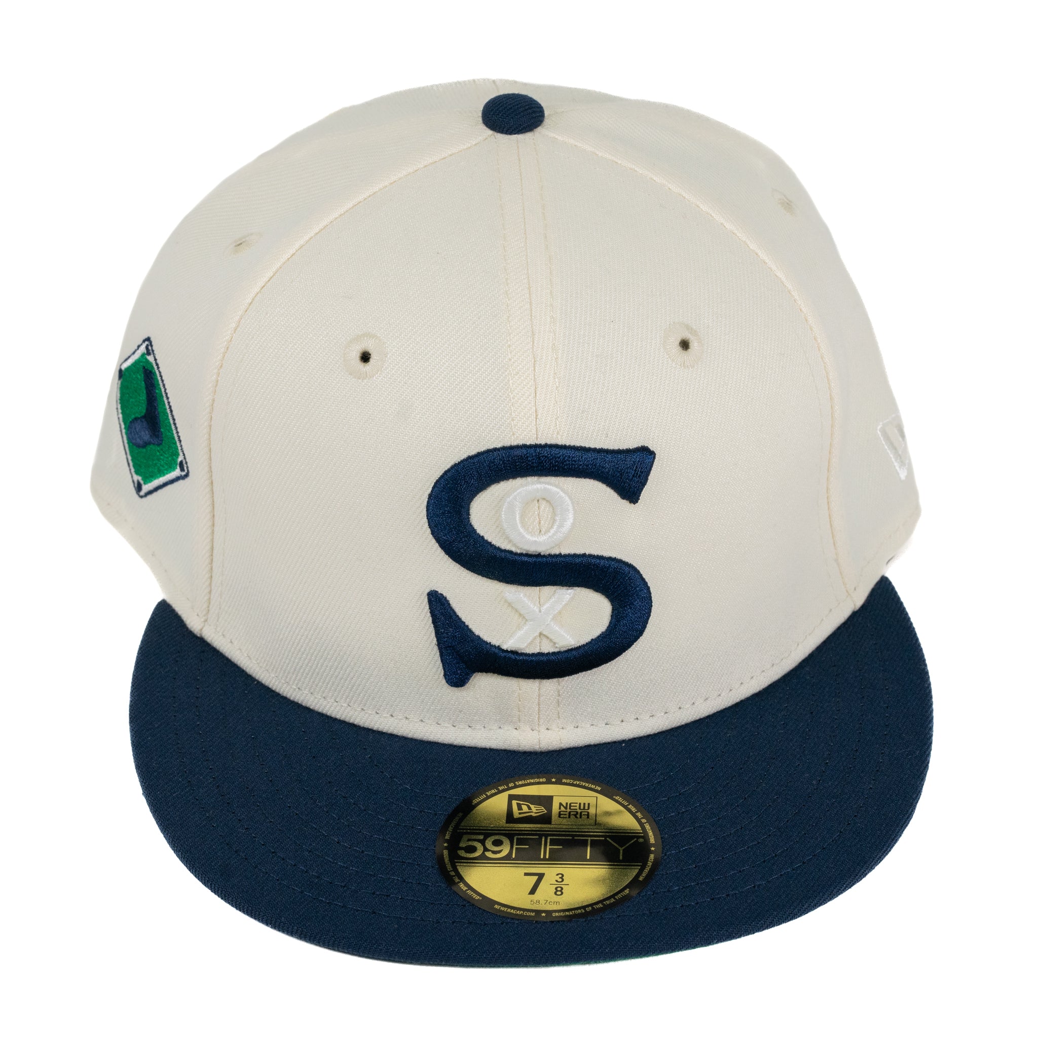 Chicago Wite Sox Sox Diamond 5950 New Era Fitted Hat