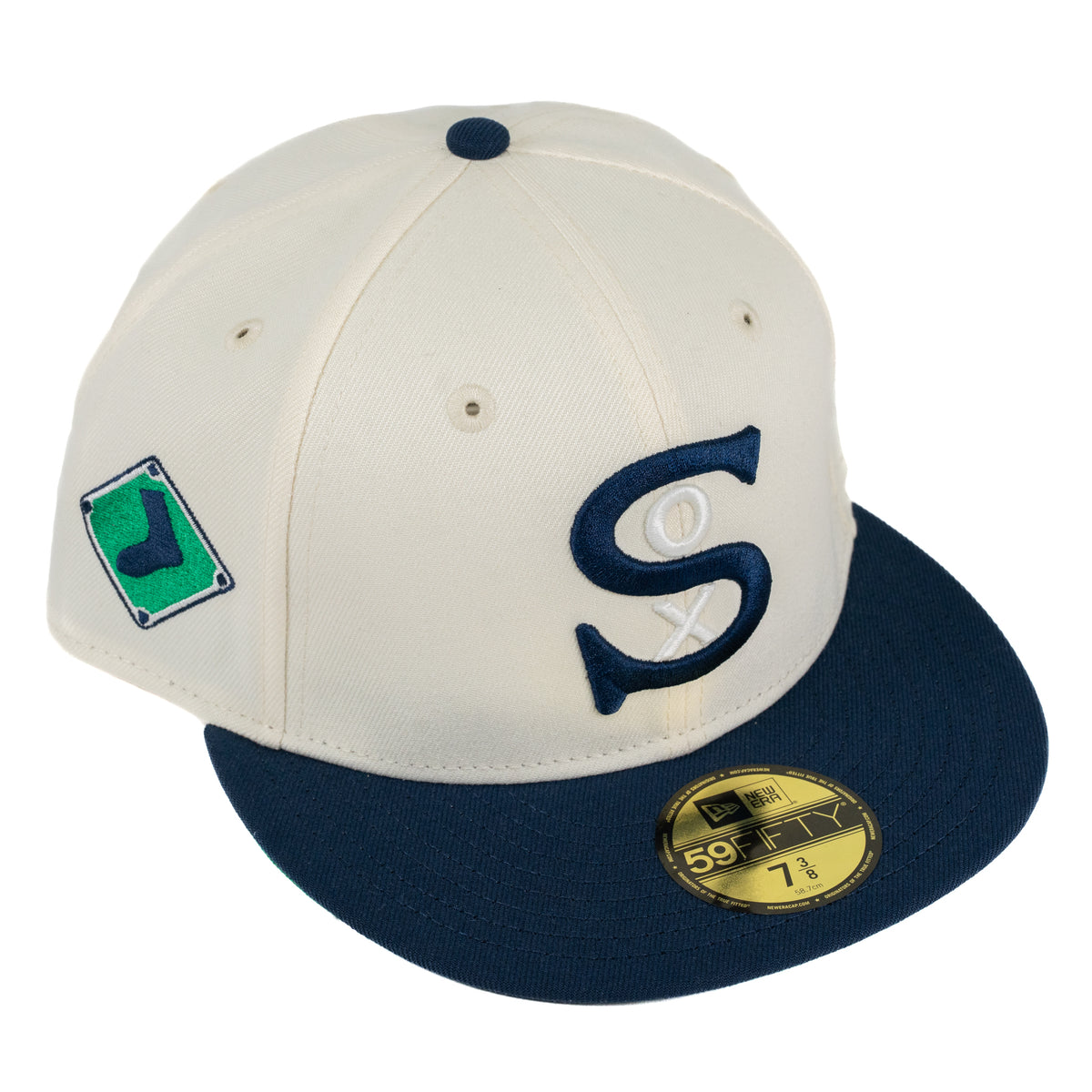 Chicago Wite Sox Sox Diamond 5950 New Era Fitted Hat
