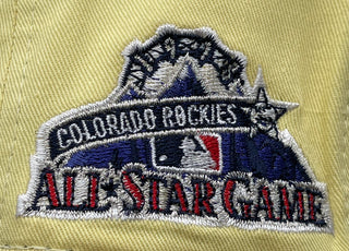 COLORADO ROCKIES GOLDEN BREW 1998 ALL STAR GAME FITTED HAT