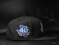 TEXAS RANGERS MIDNIGHT MADNESS 40TH ANNIVERSARY NEW ERA FITTED HAT