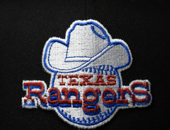 TEXAS RANGERS MIDNIGHT MADNESS 40TH ANNIVERSARY NEW ERA FITTED HAT