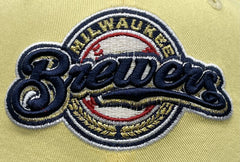 MILWAUKE BREWERS GOLDEN BREW 2002 ALL STAR GAME FITTED HAT